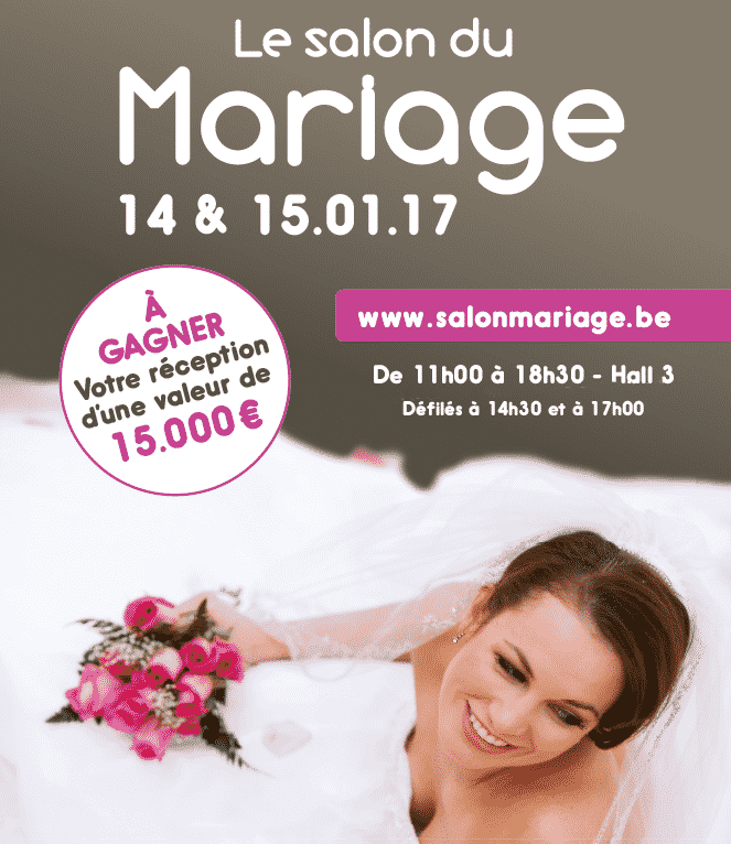 Entrées gratuites pour le salon du Mariage