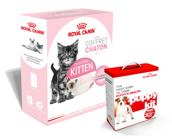 Kit pour chiots ou chatons GRATUIT - Face à la crise