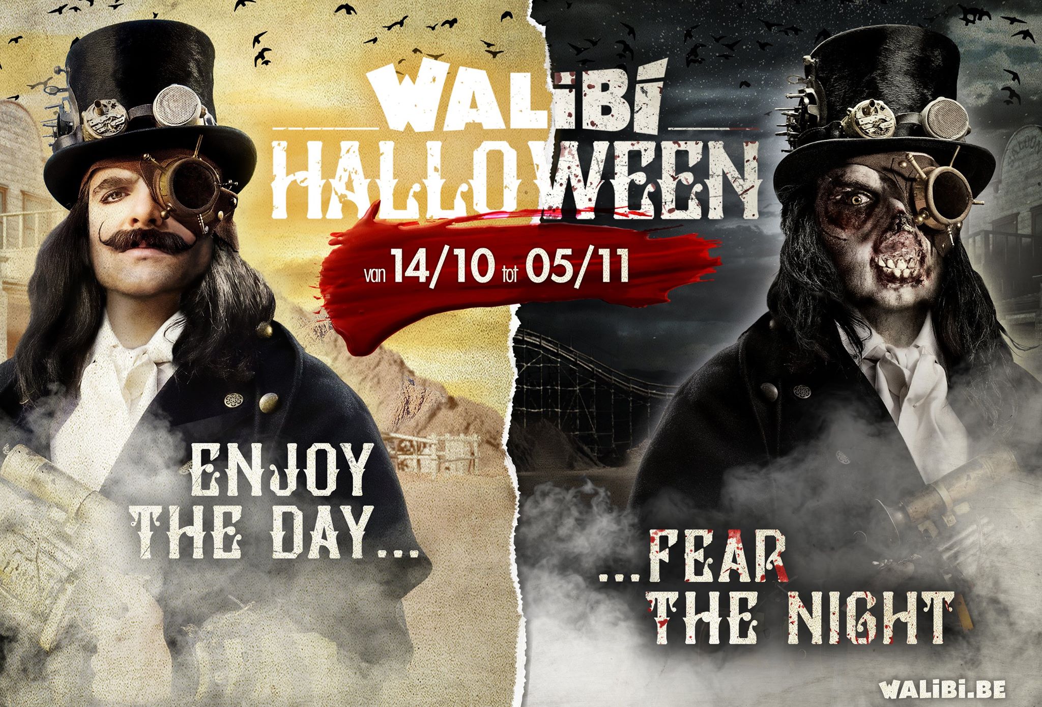 Halloween à Walibi - Face à la crise