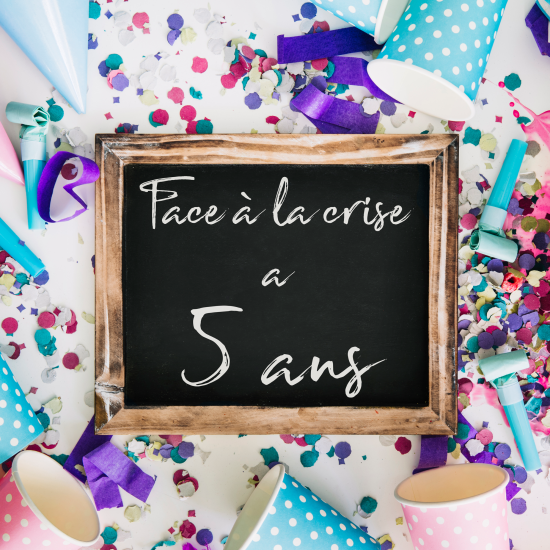 Face à la crise a 5 ans ! Face à