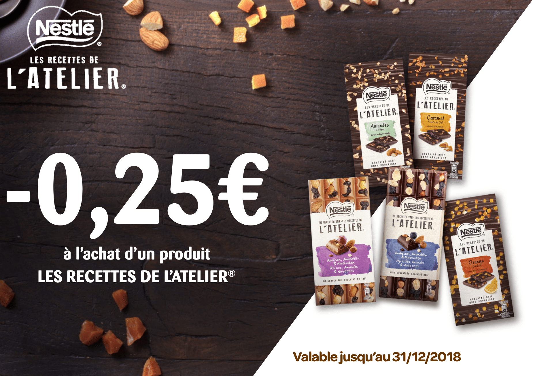 Bon de réduction "L'atelier" - Face à la crise